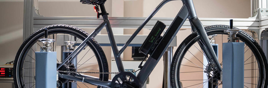 ebike undergoing tests at UL Solutions laboratory 